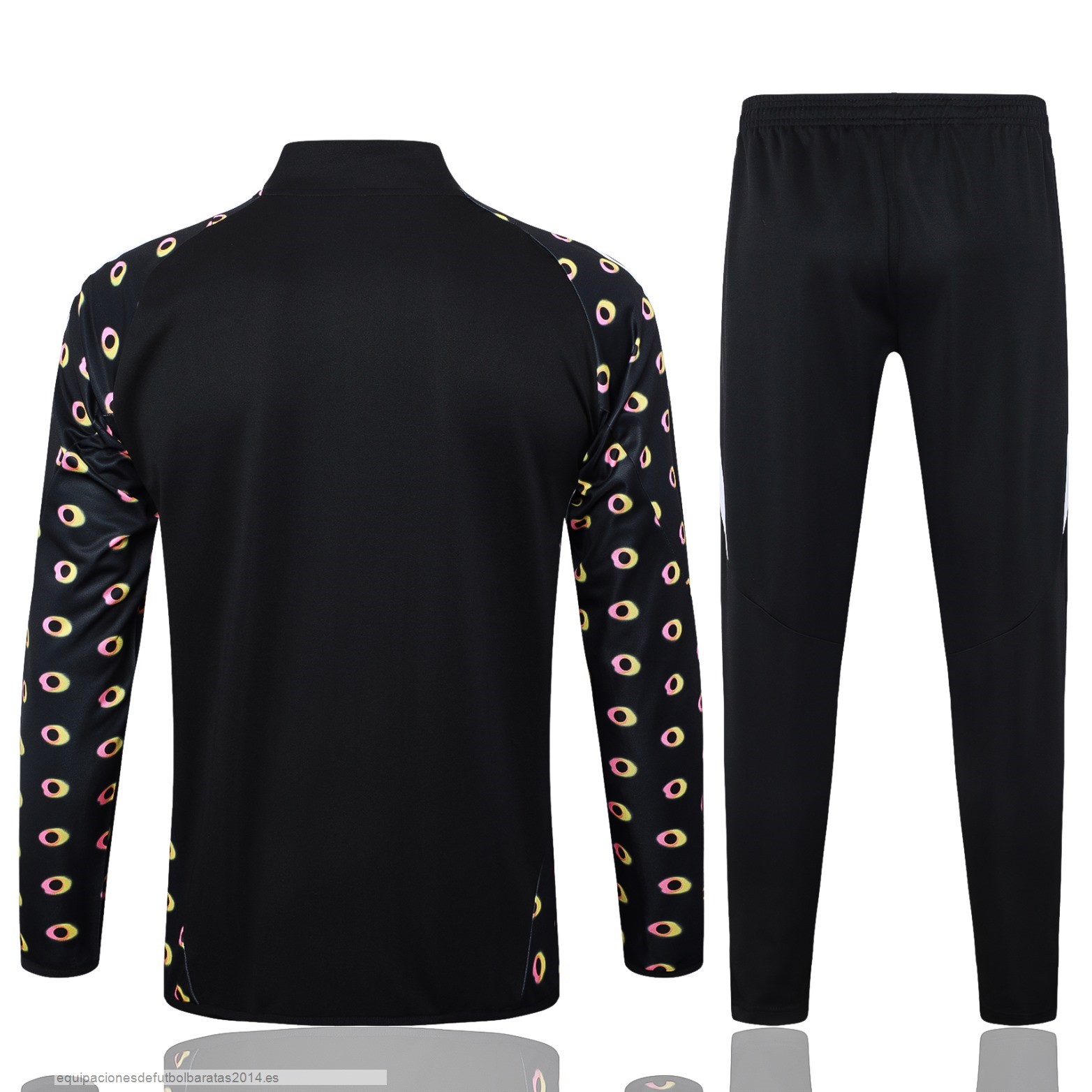 Nuevo Conjunto Completo Ropa Deportiva Con Cremallera Larga Juventus 24/25 Negro Blanco Baratas